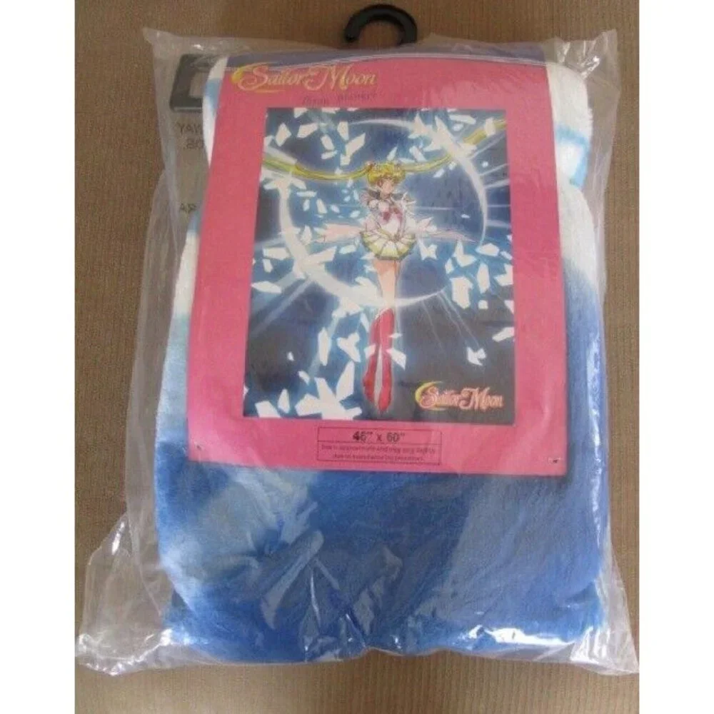 Solo Sailor Moon New Throw Gift Plush Blanket Usagi Gorgeous Meditation Attack